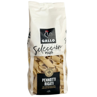 Паста з манної пшениці твердих сортів Pennotti Rigati Gallo 450g