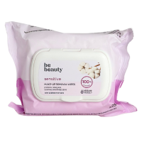 Серветки для зняття макіяжу 100% cotton sensetive be beauty 25шт