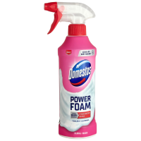 Піна для чищення туалету та ванни з квітковім ароматом Power Foam Domestos 435ml
