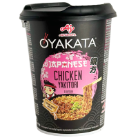 Локшина зі смаком курки гриль Yapanese Chicken Yakitori Oyakata Ajinomoto 93g