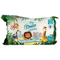 Дитячі вологі серветки Dada 72шт