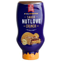 Топінг без цукру зі смаком карамелі та арахісу Sauce Nutlove Crunch AllNutrition 280g