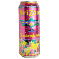 Напій з фруктовий соком та медом Strawberry Lemon AriZona 500ml