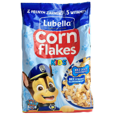 Кукурудзяні пластівці у формі песиків Lubella Corn Flakes 400г