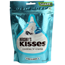 Цукерки з білого шоколаду з крихтами печива Hershey`s Kisses 100.8g