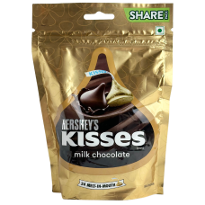 Цукерки з молочного шоколаду Hershey`s kisses milk 108g