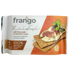 Хлібці нутові з насінням льону Frango 100g