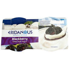 Грецький йогурт з ожиною Eridanous 4шт 500g