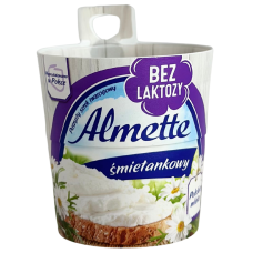 Крем сир сметанковий без лактози Almette smietankovy 150g
