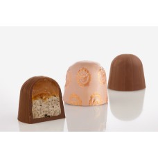 Цукерки молочний бісквіт з подрібненим печивом та карамель в молочному шоколаді Toffee Biscuit Laurence