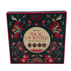 Асорті цукерок з молочного шоколаду з начинками Magic Of Winter Pergale 114g