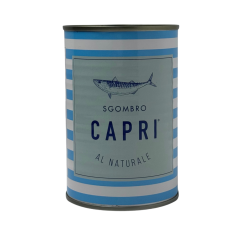 Філе скумбрії в натуральному соці Scombro Capri 425g