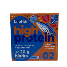 Салат з тунцем тихасько-мексиканський з протеїном+колаген EvraFish 160g