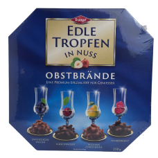 Шоколадні цукерки з алкогольною начинкою Edle Tropfen Obstrande
