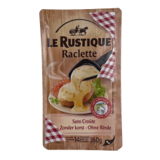 Сир слайсами Sans Croute Ohne Rinde Raclette Le Rustique 360g
