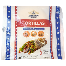 Тортилья пшенична Tortillas Bakery Bisan 280g