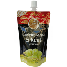 Желе зі смаком винограду Galaretka Konjac Winogrono Asia Flavours 150g