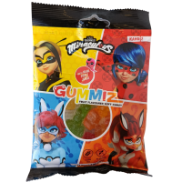 Желейні цукерки ведмедики з соком без глютену soft gummiz Miraculous 70g