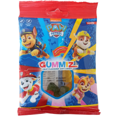 Желейні цукерки ведмедики з соком без глютену soft gummiz Paw Patrol 70g