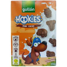 Печиво міні в формі тварин шоколадне Dibus mini cocoa Gullon 250g