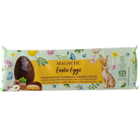 Великодні яйця з молочно-горіховим кремом в молочному шоколаді Easter Eggs Magnetic 160g