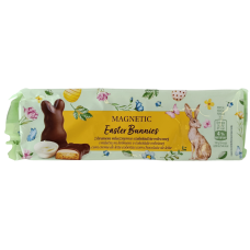 Великодні кролики з молочним кремом в молочному шоколаді Easter Bunnies Magnetic 160g