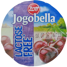 Йогурт без лактози з вишнею Jogobella Zolt 150 g