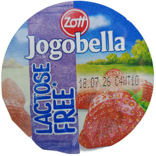 Йогурт без лактози з полуницею Jogobella Zolt 150 g