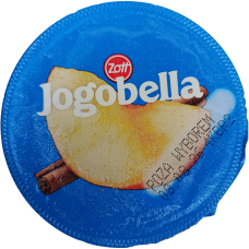 Йогурт зі смаком печеного яблука та кориці Jogobella 400g