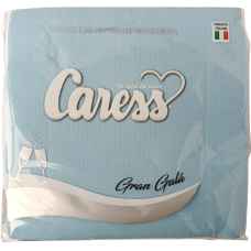 Серветки голубі Caress