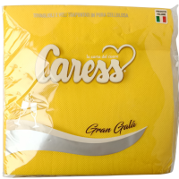 Серветки жовті Caress