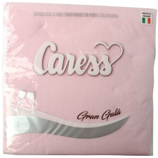 Серветки рожеві Caress