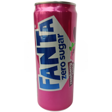 Напій сильногазований зі смаком малини без цукру Fanta 330ml