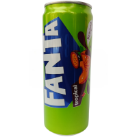 Напій сильногазований зі смаком тропічних фруктів Fanta 330ml