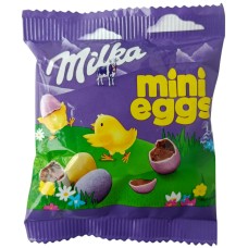 Шоколадні міні яєчка Milka Mini Eggs 31.6g