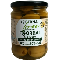 Оливки без кісточки та без оцту Bernal Gordal 436g
