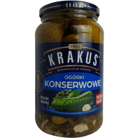 Консервовані огірки Krakus 920g