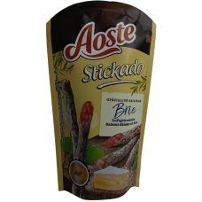 Ковбаски сухі з сиром брі Stickado Aoste 70g