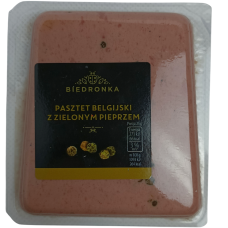Паштет зі свинини та курятини з зеленим перцем Biedronka 125g