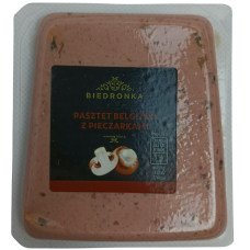 Паштет зі свинини та курятини з грибами Biedronka 125g