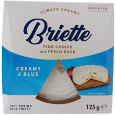 Сир Брієтте Briette Creamy e Blue 125g