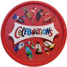 Асорті цукерок в пластиковій коробці Celebrations 500g