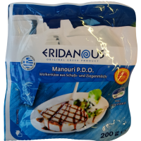 Сир Манурі з овечого та козячого молока Manouri P.D.O Eridanous 200g