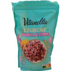 Кранчі зі смаком жувальної гумки, манго, маракуйя  Vitanella 300g