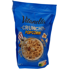 Кранчі з шоколадом, архісом та попкорном Vitanella 300g