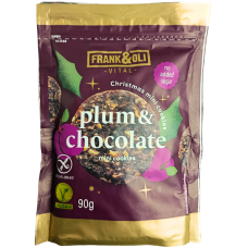 Печиво зі сушеними сливами та шоколадом без цукру Frank&Oli 90g
