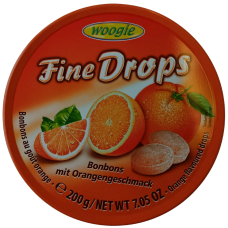Льодяники апельсин Fine Drops Woogie