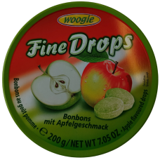 Льодяники яблуко Fine Drops Woogie