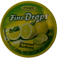 Льодяники лимон Fine Drops Woogie