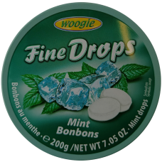 Льодяники м’ята Fine Drops Woogie